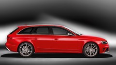 Red cars vehicles sports cars avant Audi RS4