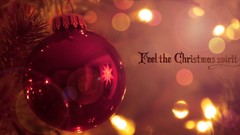 Red Christmas Christmas ornament Christmas greetings