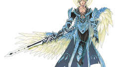 Red color armor The change animedemon