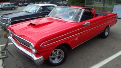 Red convertible 1964 ford falcon