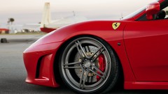 Red Drive cars wheels Ferrari side view Supercars Italian 