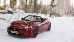 Red Drive front convertible Jaguar XK nordic Jaguar XKR Jaguar 