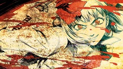 Red eyes Anime girls