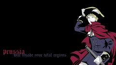 Red eyes Anime Prussia