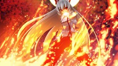 Red eyes bows shirts