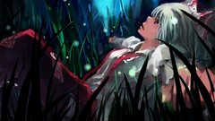 Red eyes fireflies bows