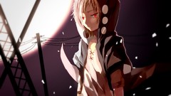 Red eyes kagerou project anime boys