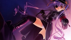 Red eyes lolicon twintails