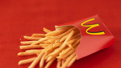 Red food mcdonalds French