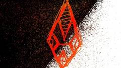 Red Fractals Photoshop symbol Hand-made apophysis