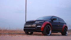 Red front Range Rover Range Rover Evoque Loder1899