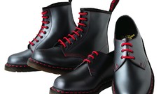 Red Japan Shoes white background boots shoe laces limited 