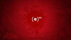 Red microsoft windows