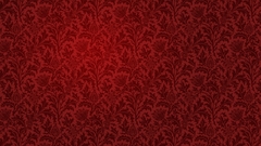 Red patterns damask