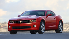 Red Profile Chevrolet Camaro 2010 high Resolution