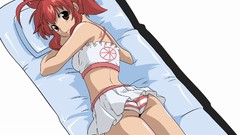 Red redheads skirts brown