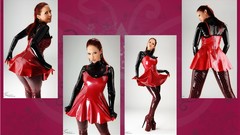 Red rubber Bianca Beauchamp