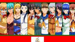 Red school uniforms Ikki