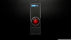 Red simple patterns HAL9000 simplistic ALL 900
