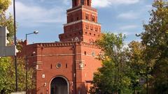 Red square gates mosscow