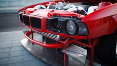 Red tuning cars BMW Drift races larry jdm speedhunters chen e34 