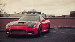 Red tuning Mitsubishi vehicles Mitsubishi 3000GT