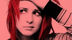 Red woman faces paramore redheads Haley Williams