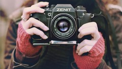 Red zenith Photographers photographer Turkey Cameras zenit old 