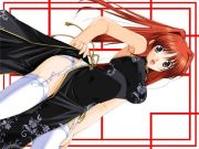 Redheads anime girls qipao