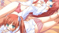Redheads anime girls touji