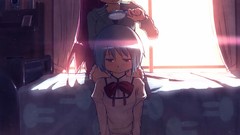 Redheads beds lesbians blue