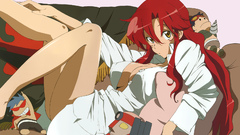 Redheads cleavage tengen toppa