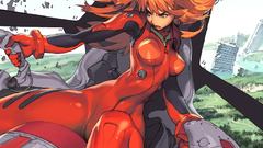 Redheads latex neon genesis