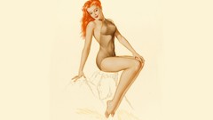 Redheads pinups vintage girl