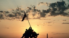 Redneck memorial World War II Iwo Jima