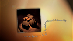 Relax minimalistic chocolate flat