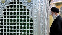 Religious islamic imam Khamenei