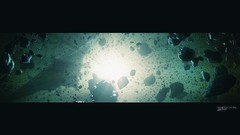 Remains fantastic Meteorites science fiction digital art 