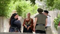 Renaissance faire freakish cleavage