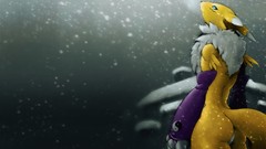 Renamon Digimon furry