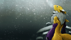 Renamon snowflakes furry