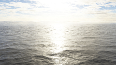 Rendered terragen whitewater