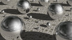 Rendering abstract chrome balls