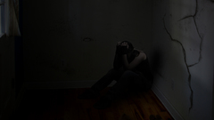 Rendering girl horror weep