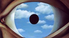 Rene Magritte all seeing