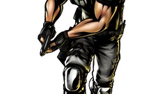 Resident Evil artwork video games Chris Redfield Marvel vs 