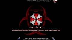 Resident Evil motto Umbrella Corp.