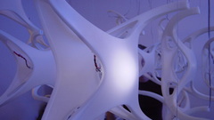 Responsive abstract light