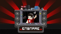 Retro 8-bit fan art video games pixel art ensnare