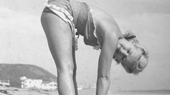 Retro Actress grayscale Betty Grable